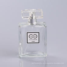 Botella de perfume recargable transparente del fabricante de clase mundial